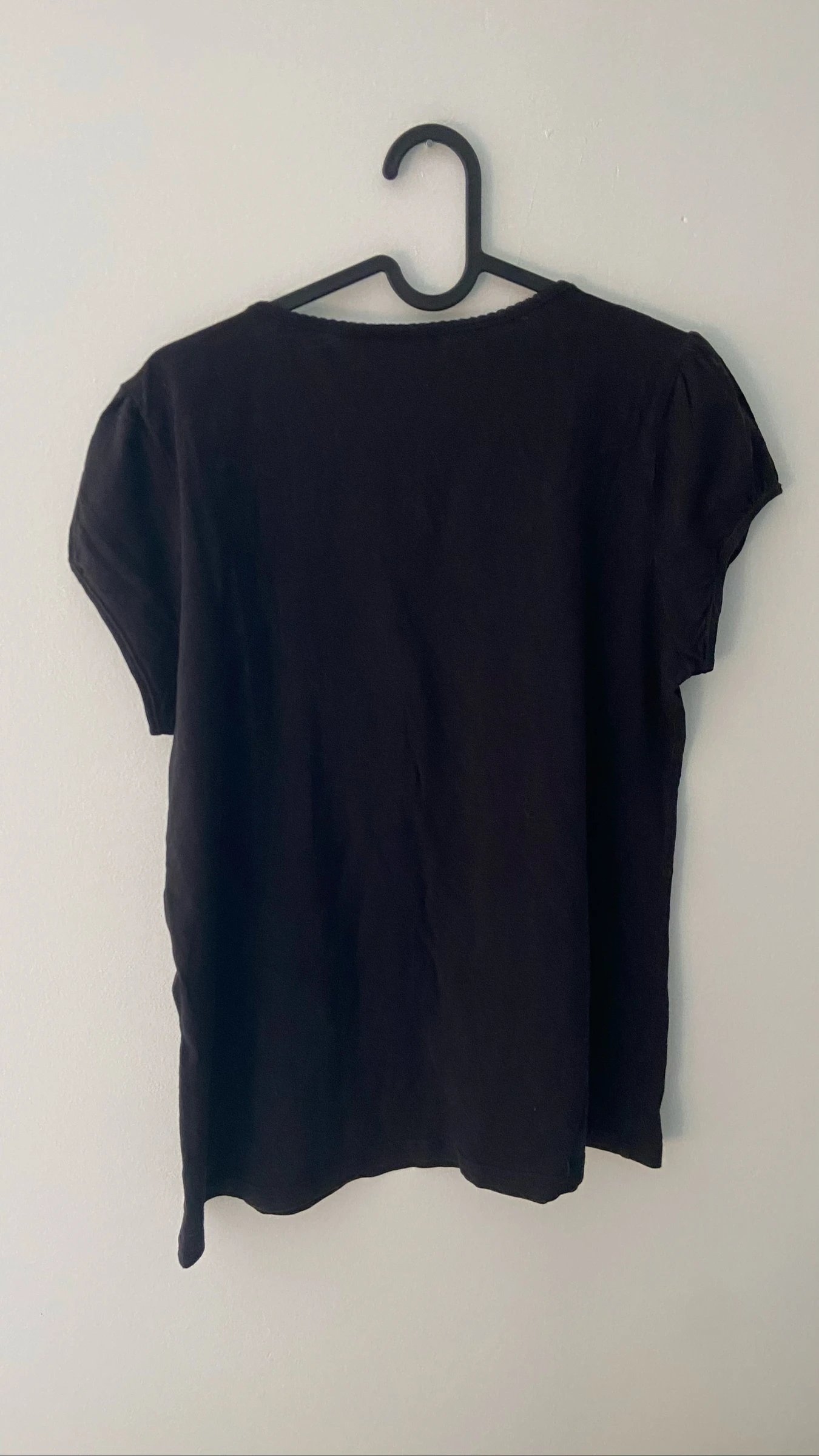 Haut noir coupe ample Taille 44 – photo 5